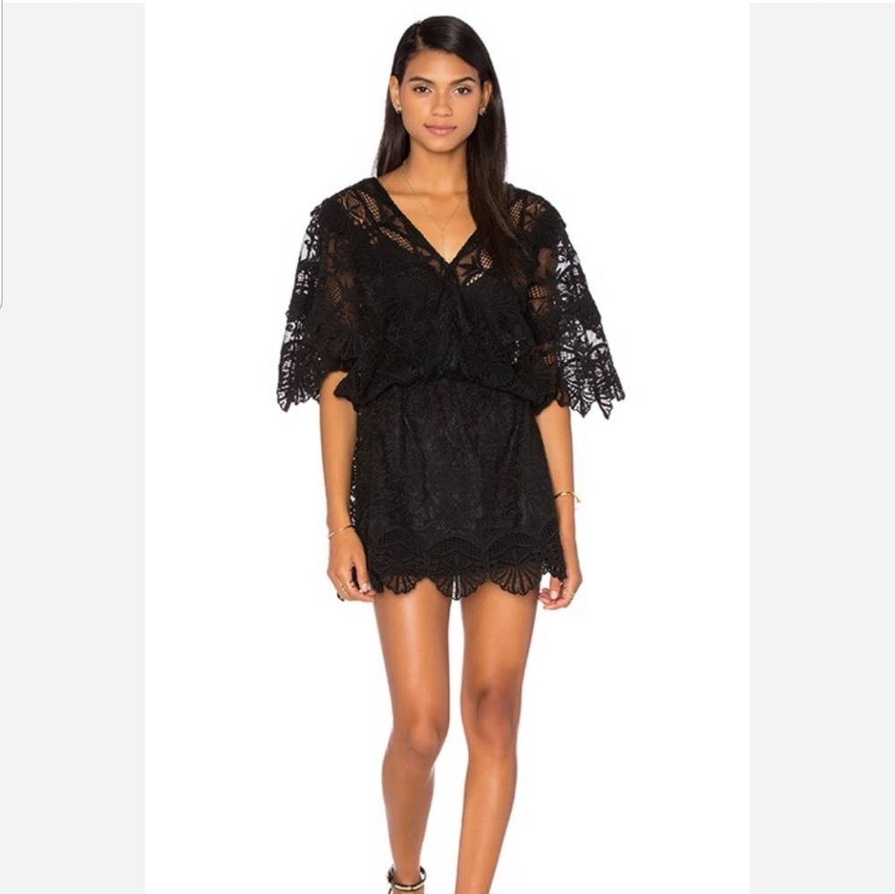 NWT San Joy Mini Dress Black Size M